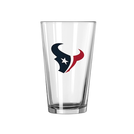 Logo Brands Houston Texans 16oz Logo Pint Glass 613-G16P-8
